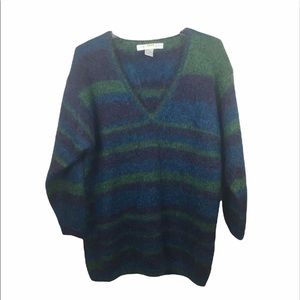 The limited striped oversized Mohair sweater